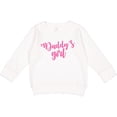 thumbnail image 2 of Inktastic Valentine's Day Daddy's Girl Toddler Sweatshirt, 2 of 4