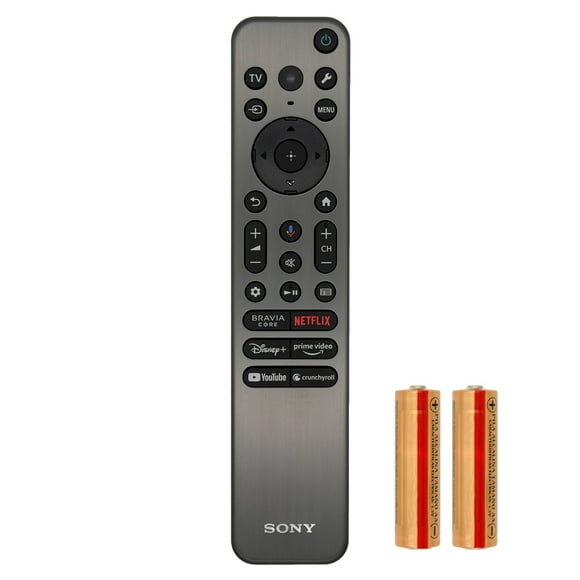 Rmf-tx910u Control Sony Original Metalico Con Luz Para Google Tv