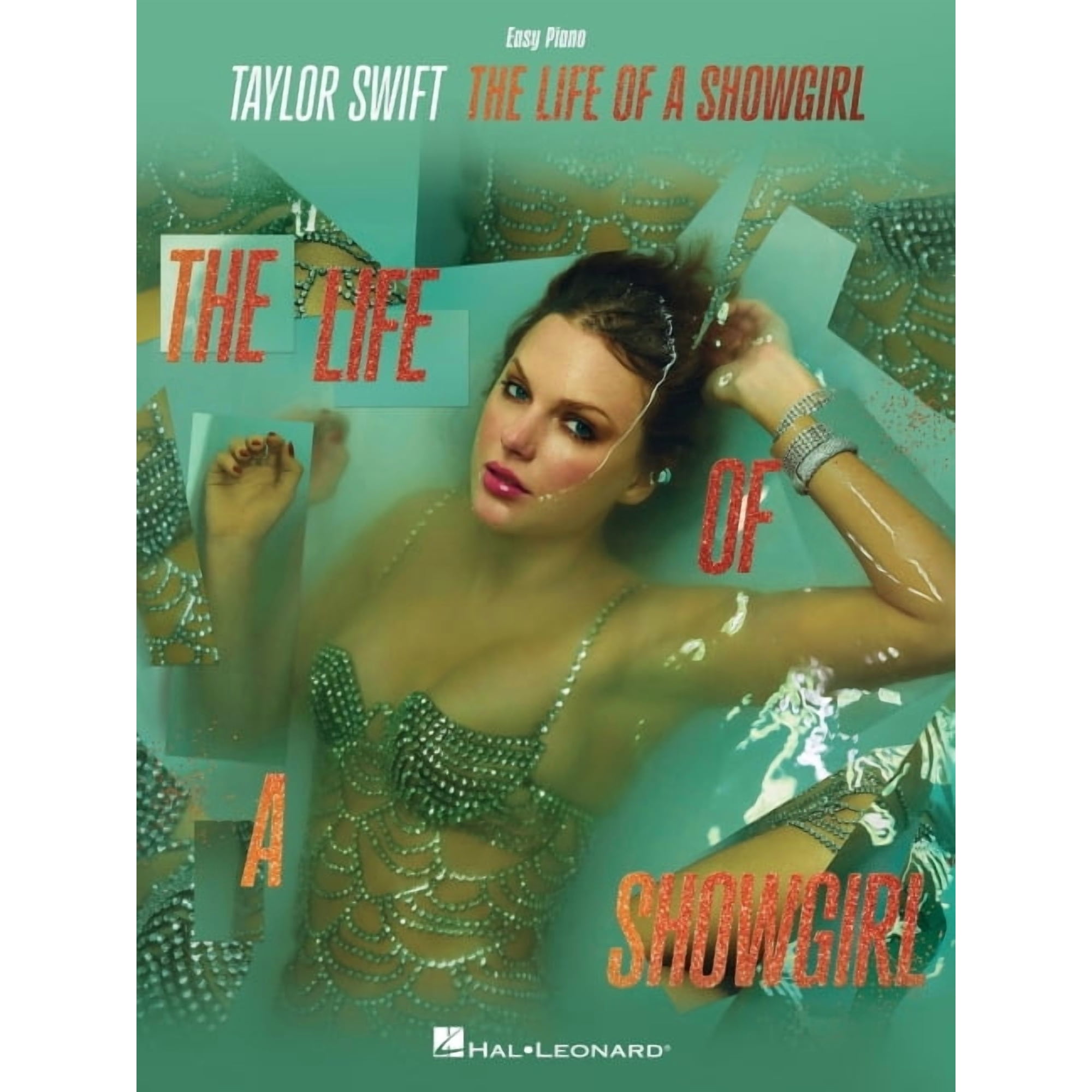 Taylor Swift - The Life of a Showgirl Beginner and Intermediate Piano Sheet Music for Students, Teachers and Fans Pop Pi, (Paperback)