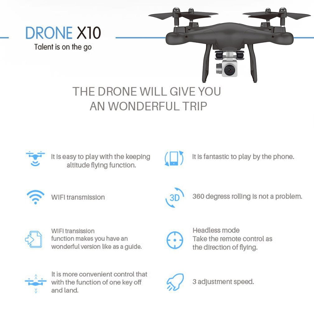 drone quadcopter s10