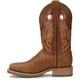 thumbnail image 3 of Botas DOUBLE-H Mickey Steel Toe para hombre, cuero marrón occidental, 3 of 7