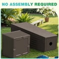 thumbnail image 7 of Devoko 32" Tall Planters for Outdoor Plants Set of 2, Woven-Textured Outdoor Plant Pots for Patio, Front Porch, 7 of 7