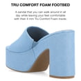 thumbnail image 4 of Journee Collection Womens Enyya Tru Comfort Foam Slip On Platform Sandals, 4 of 6
