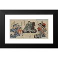 thumbnail image 2 of Utagawa Kuniyoshi 18x11 Black Modern Framed Museum Art Print Titled - Soga No Taimen (1848), 2 of 5