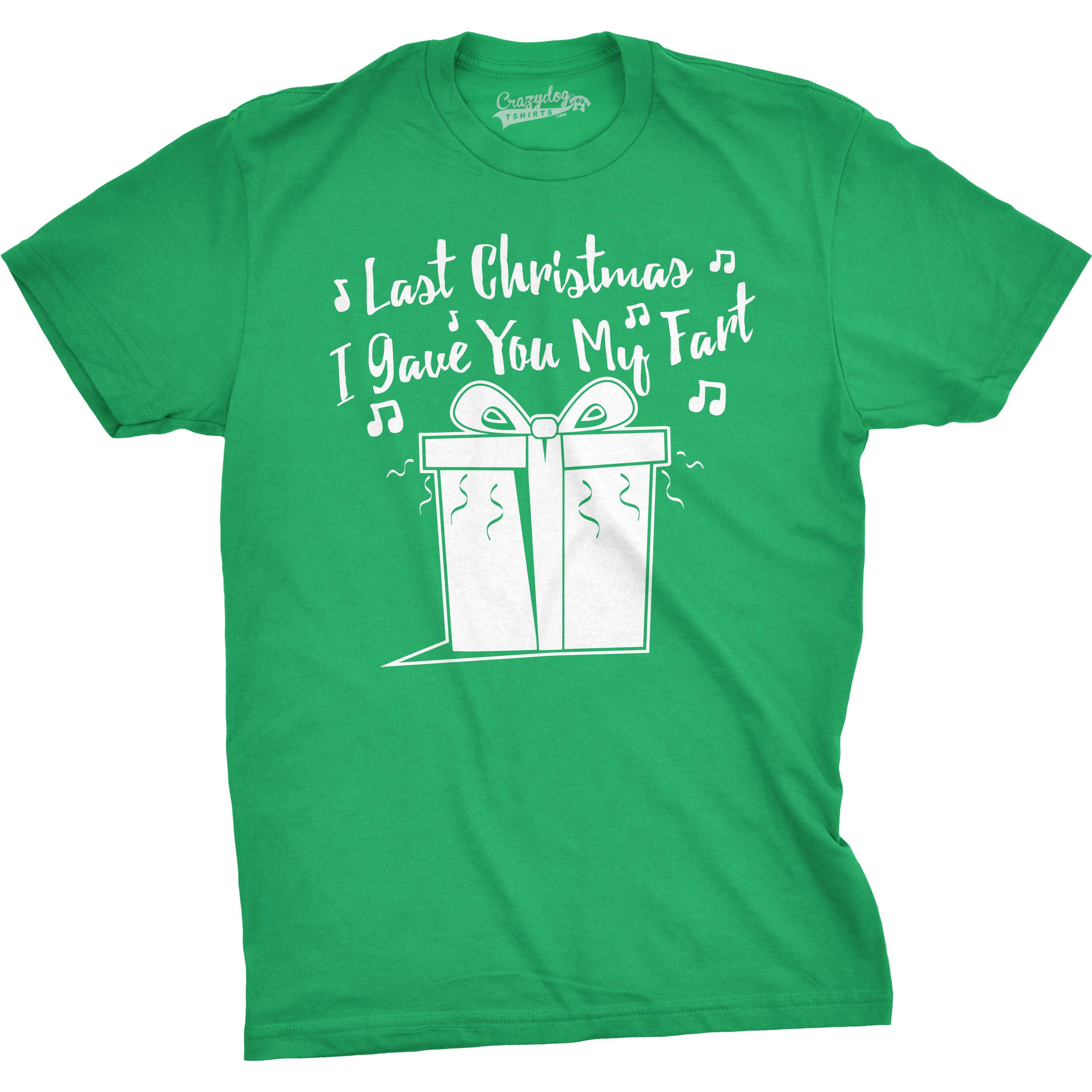 Crazy Dog Tshirts Crazy Dog Tshirts Mens Last Christmas I Gave You