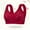 Red, variant on Uqiangy Full Figure Bras Supportive Bras for Women Wireless Push Up Bra Bra Wireless Push-Up Bra Lace Sports Bras for Women Senior Bras for Women No Wire Bras for Women Pink S