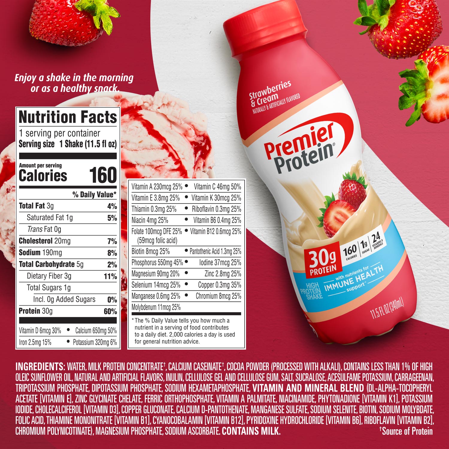 Premier Protein Strawberry Recipes Dandk Organizer