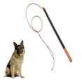 thumbnail image 2 of Látigo de entrenamiento para perros de cuero sintético, herramienta profesional de entrenamiento para perros con mango, suministros para mascotas, 2 of 6