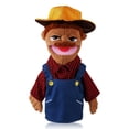 thumbnail image 1 of Marioneta de peluche Farmer Hand Puppet ZJoey, 36 cm, con boca de trabajo, 1 of 7