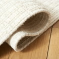 thumbnail image 5 of SAFAVIEH Martha Stewart Blanca Solid Area Rug, Ivory/Grey, 5' x 8', 5 of 11