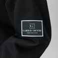 thumbnail image 5 of Women's Gameday Couture Black New England Patriots Oversized Level Up Black Label Premium Fleece Sweatshirt, 5 of 6