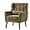 Avocado, variant on Modern Accent Living Room Chairs Comfy Chenille Fabric Upholstered Foam Filled Mid Century Arm Chairs for Living Room, Reading Room, Bedroom,Dark Blue