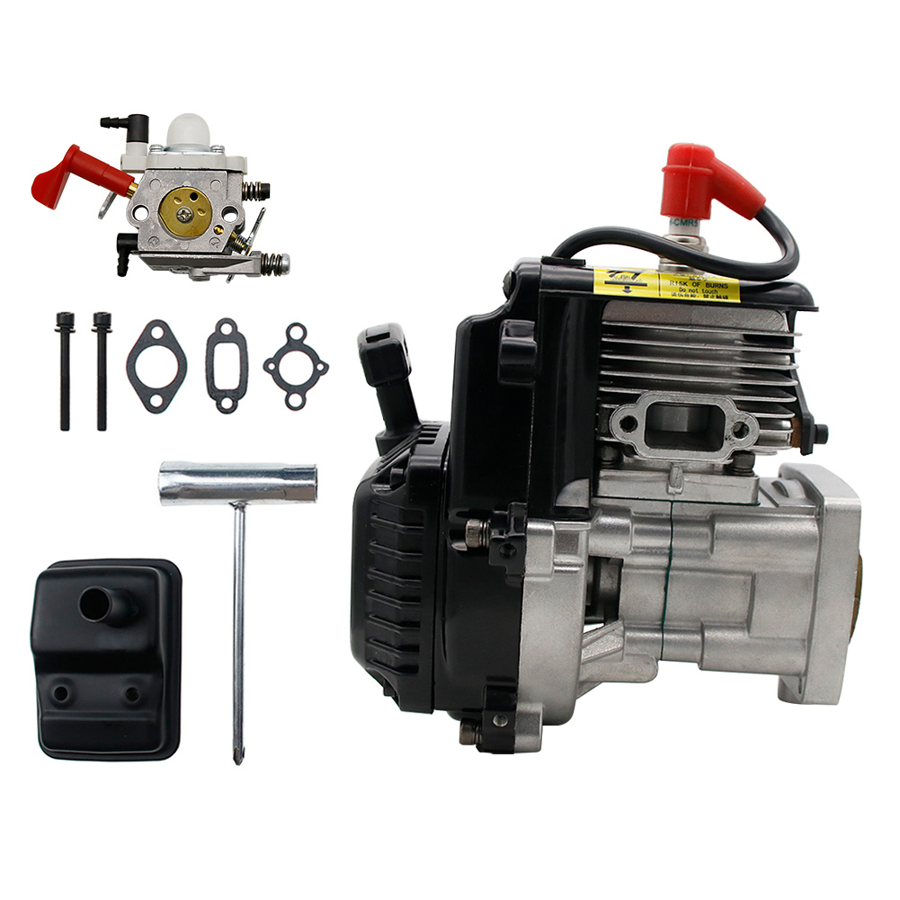 FLMLF Motor de 2 Tiempos 32CC para Coche Hpi Baja FG REDCAT HSP Carbon Fighter ROVAN Kingmotor 1/5 3