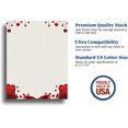 thumbnail image 2 of Love Hearts Romantic Stationery Paper - 80 Sheets, 2 of 2