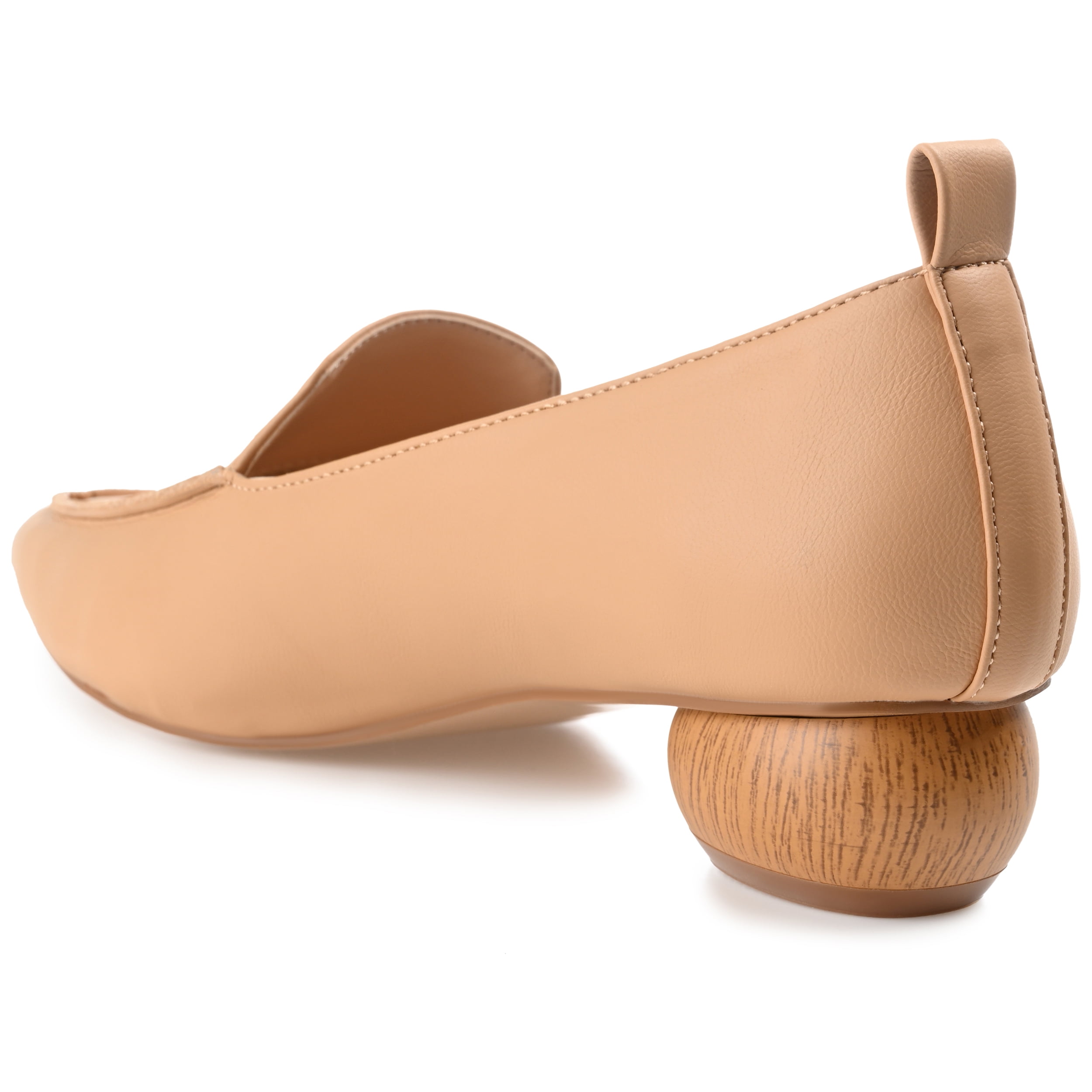 Journee Womens Maggs Loafer Pointed Toe Slip On Flats, Widths Available