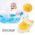 thumbnail image 4 of Esponja para baby shower, modelo de estrella de dibujos animados, esponja suave para dibujos animados para bebés, fregador para bebés de funcionamiento suave, 4 of 9