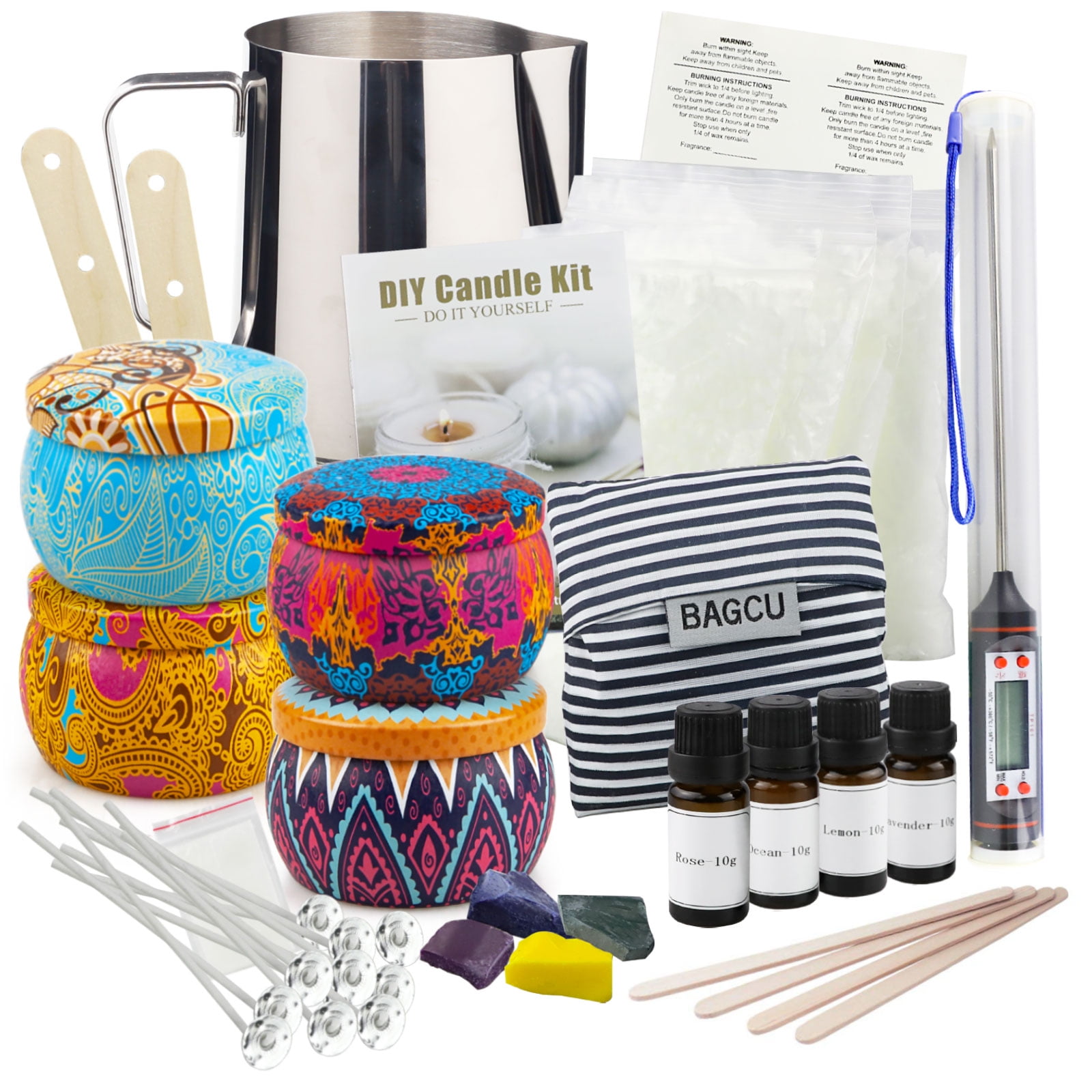 VGGFDY Candle Making Kit, DIY Crafts for Adults, Candle Making Supplies