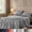 Titanium, variant on Beddora Queen Size Bed Sheet Set in Bright White – 4 Piece Microfiber Sheets, Ultra-Soft, Deep Pocket, Wrinkle-Resistant, Easy Care, Adult