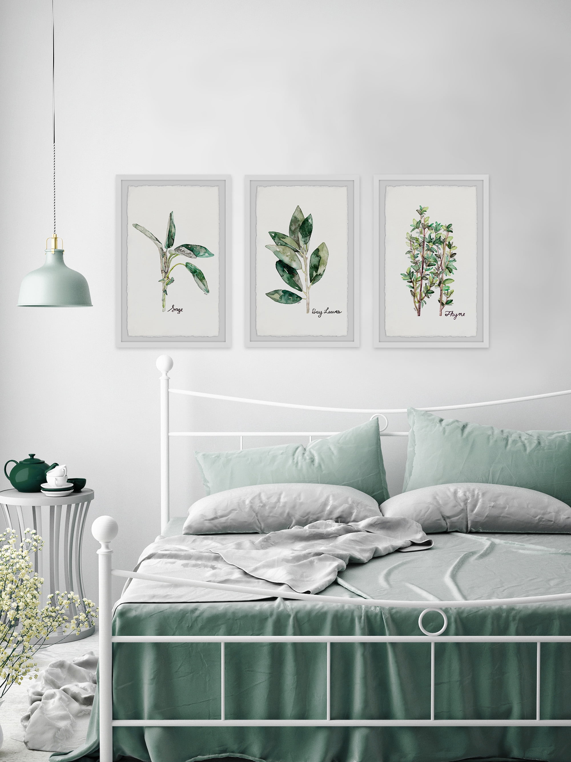 Herb Trio Triptych