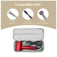 thumbnail image 3 of Double-Layer Travel Carrying Case Portable Storage Organizer Bag for women, Compatible with Revlon One-Step Hair Dryer and Volumizer Hot Air Brush and Attachments Scandihome Series (Bag Only), 3 of 7