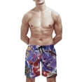 thumbnail image 6 of Power Rangers Mens Board Shorts Quick Dry Swim Trunk Lightweight Soft Swimsuit Youth Bathing Suit for Boys S, 6 of 8