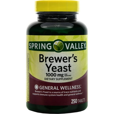 Spring Valley Natural Brewer's Yeast Dietary Supplement ... Spring Valley Natural Brewer's Yeast Dietary Supplement ...