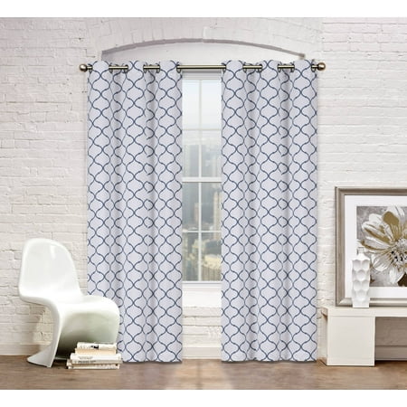 2 Pack Regal Home Collections Lattice Trellis Shabby Chic Window