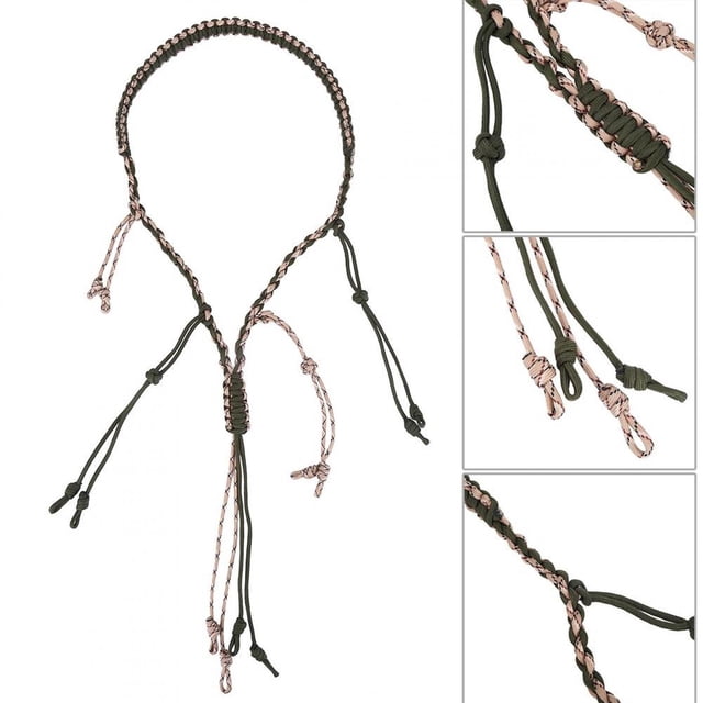 LAFGUR Hunting Lanyard, Goose Call Lanyard, Durable Portable 3Colors For Outdoor Hunting