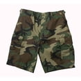thumbnail image 1 of Rothco Camo BDU Shorts - Woodland Camo, 1 of 2