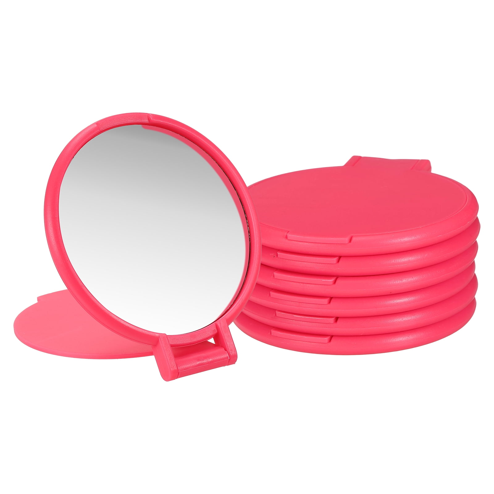 Fymlhomi 2 Pcs Pocket Small Compact Mirror, Folding Mini Purses
