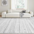 thumbnail image 2 of Area Rug Tchdio 5 x 7 pies, lavable a máquina, gris envejecido, 2 of 6