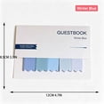 thumbnail image 2 of Gradient Page Markers 8 Color Removable Sticky Note Tabs Cute Page Flags Writable Book Tabs for Home Office Journal Planner, 2 of 8