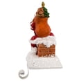 thumbnail image 5 of Kurt Adler Resin Santa Stocking Holder with Gift Box, 6.5-Inch, Christmas Mantel Decoration, 5 of 5