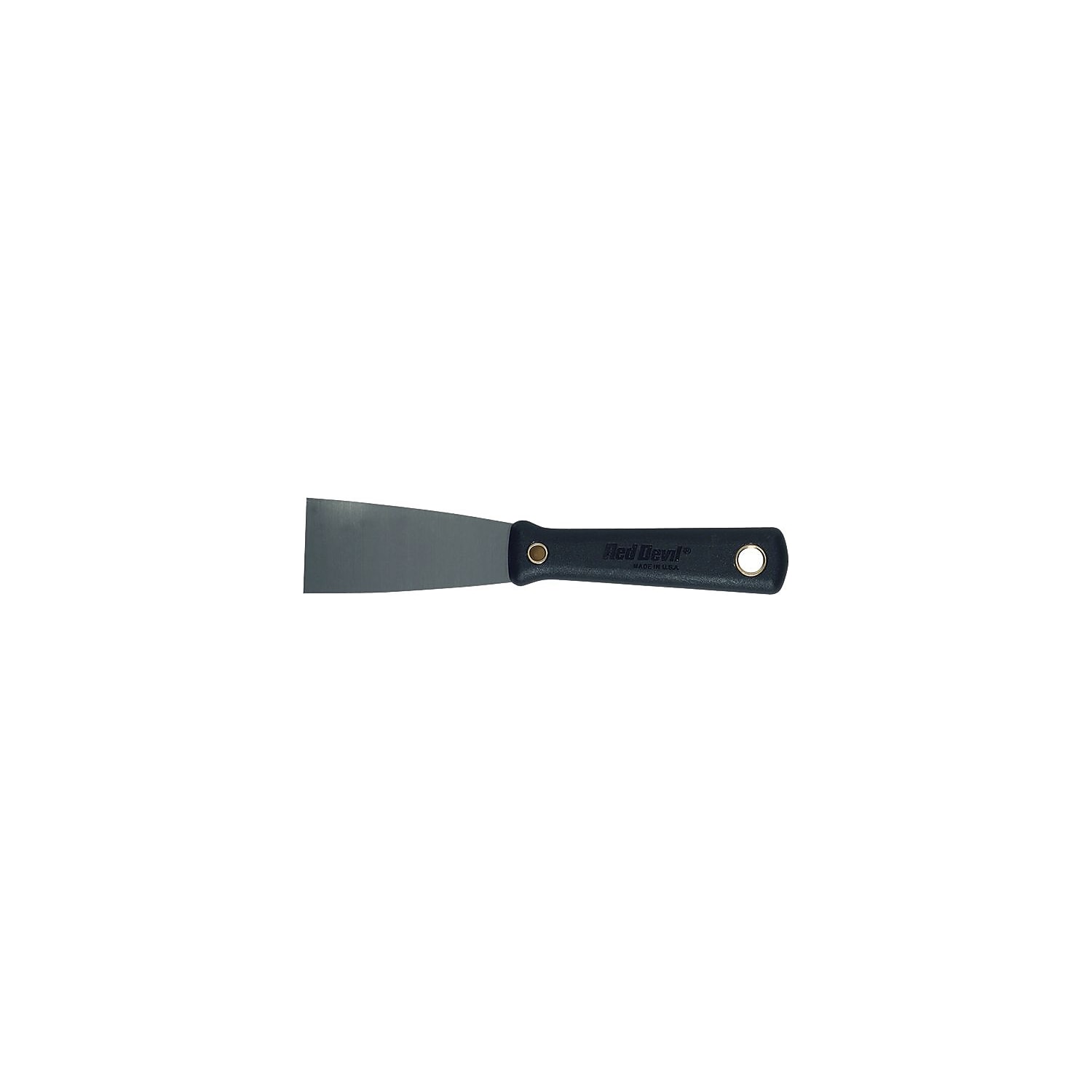 Red Devil 4800 Series Putty Knives, 1 1/2 in Wide, Stiff Blade 1 EA