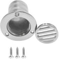 thumbnail image 3 of ABCISI Boat Deck Floor Drain Fittings, Marine Grade 316 Stainless Steel Deck Drain Fittings, Thru Hull Deck Drain Scupper Pipe with Screws, for Boat,Yachts Drainage Systems ( Straight - 2 Inch), 3 of 8