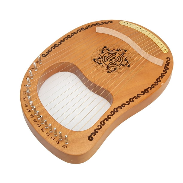 Harp, Melody Harps Portable Mellow Pure Sound 16 Steel String For Kids