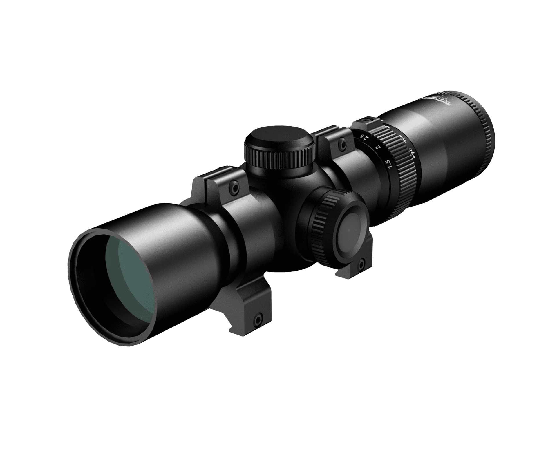 Leapers UTG 1-4.5x28 30mm CQB Scope Circle Dot SCP3-145IECDQ