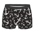 thumbnail image 4 of Goofa Anchor Printed Men's Boxer Briefs Underwear, Moisture-Wicking Underwear, Trunk,Soft and Breathable Cotton Underwear-Large, 4 of 9