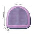 thumbnail image 2 of Inflatable Hot Tub Seat Height Enhancer with Suction Cup Spa and Back Support for Adults, 2 of 4