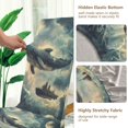 thumbnail image 5 of Yayeee 4 Pack Dining Chair Covers Stretch Parson Chairs Slipcovers Seat Protector, Beige Floating Whale, 5 of 6