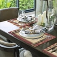 thumbnail image 5 of Vintage Watercolor Rooster Placemats Set of 6 Fabric Placemats Square Placemat for Kitchen Table Heat Resistant, Easy to Clean Table Placemats 12x18 Inch, 5 of 6