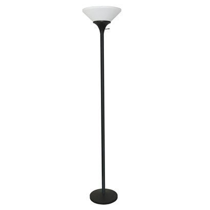 Room Essentials Torchiere Floor Lamp Black Walmart Com