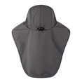 thumbnail image 3 of Waterproof Wide Brim Fishing Hat with Neck Flap Breathable Outdoor Sun Protection Cap for Hiking Dark Gray, 3 of 4