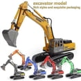 thumbnail image 2 of Inertia Powered Excavator Toy for Kids, Educational Construction Vehicle Model Engineering Truck Birthday Gift, 2 of 5