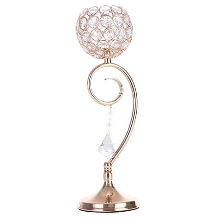 Outtop Valentines Day Crystal Tea Light Candle Holders/Candle Shade For Wedding