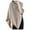Silver, variant on EDFBUYKRS Female Sweaters Women's Open Front Long Cardigan Sweaters Fall Casual Knit Jackets Coatigan with Pockets Fall Sweater One Size