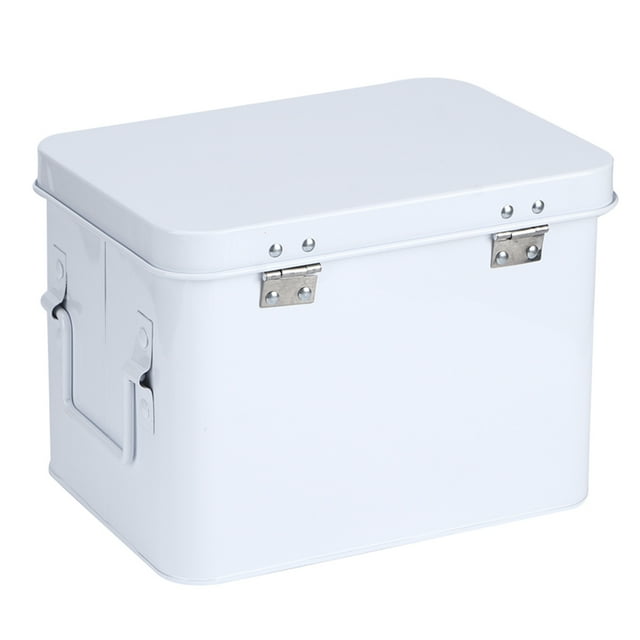Caja De Almacenamiento De Medicamentos, Organizador De Cajas De Medicamentos De 2 Capas, Portátil Para Farmacia Familiar