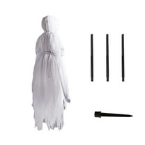 Halloween Witch Decorations Outdoor,Halloween Glowing 3 People Holding Hands Witch,Haunted House Decoration Props,Life Size Scary Decor for Home Outside Garden Yard Lawn Party