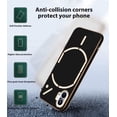 thumbnail image 5 of Compatible with Nothing Phone 2 Case for Women, Ultra Soft Nothing Phone 2 Cases Slim Shockproof Cute Plating Electroplate Phone Case TPU Bumper Protective Case (Black), 5 of 13