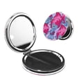 thumbnail image 1 of Pofeuu Trolls Band Together for Portable Pocket Makeup Mirror PU Cover Compact Travel Mirror with Normal and Magnifying Double Sided Glass-Round Shape, 1 of 9
